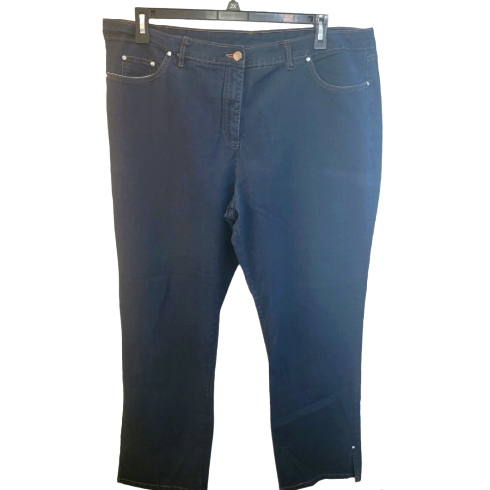 Cathy Daniels Crop jeans Dark wash Size 18